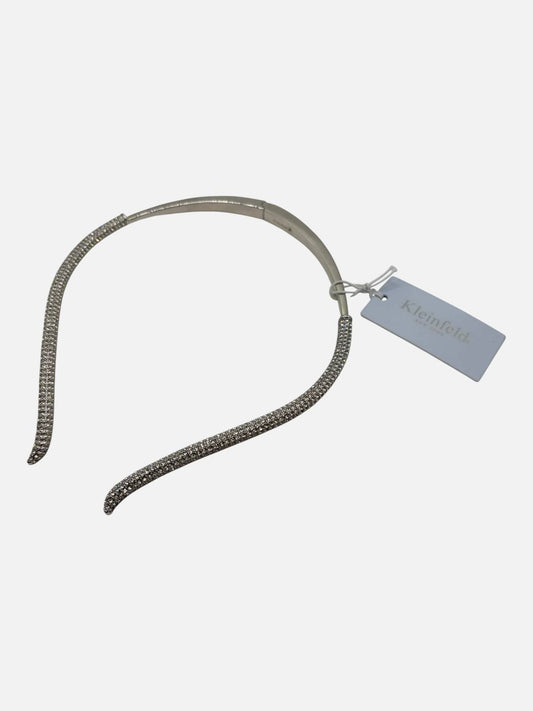 Women's Stone Pave Hinged Collar Necklace