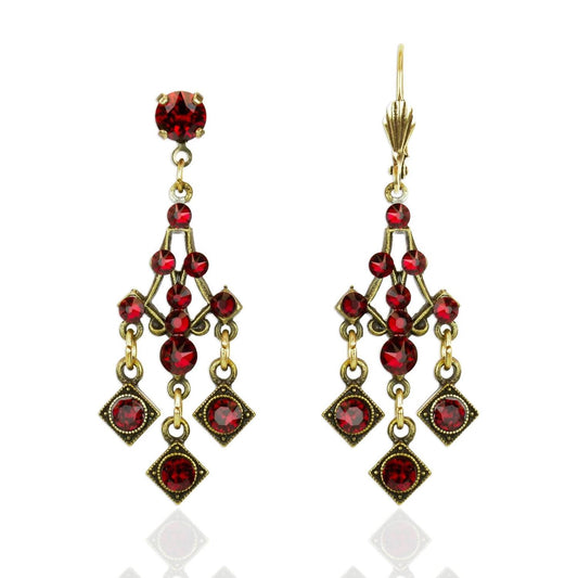 Women's Sienna Crystal Statement Earrings