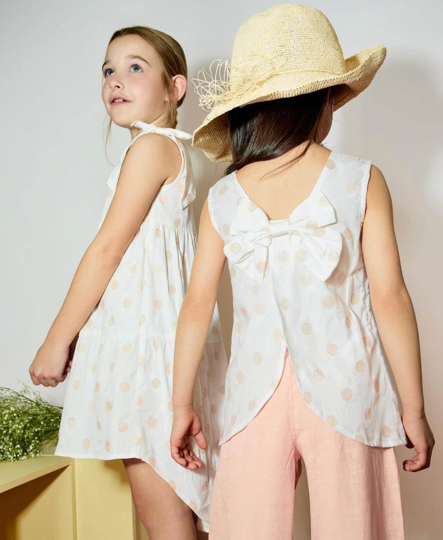 EMC - Girl's Glitter Polka Dots Dress - Rack Hunt -