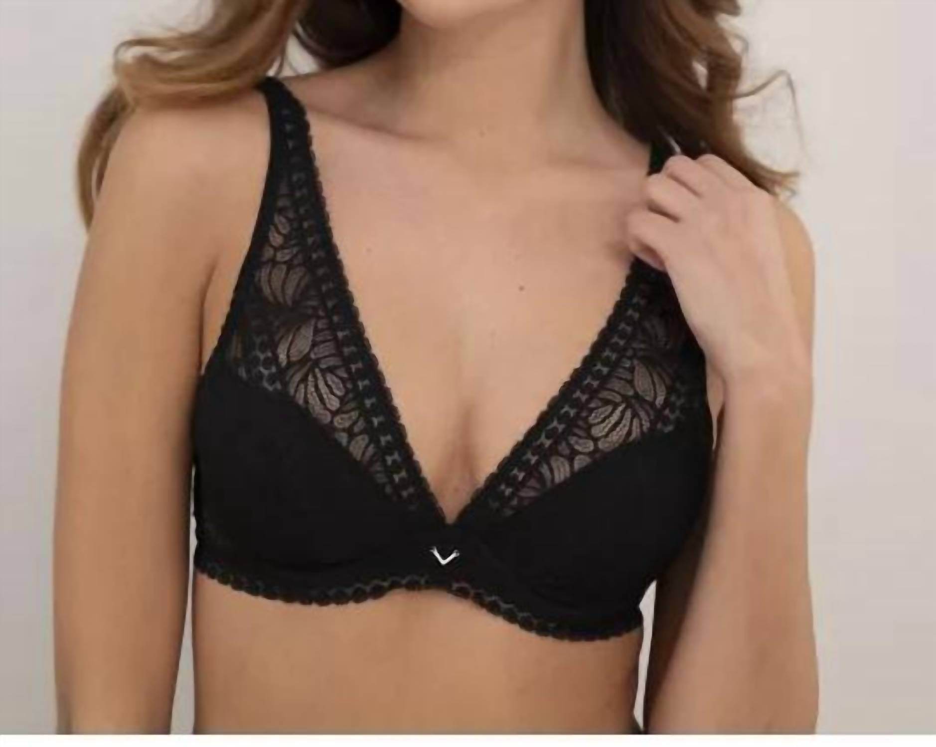 Antigel Boudoir de Filles - Atelier Seduction Triangle Demi Cup Padded Bra - Rack Hunt -