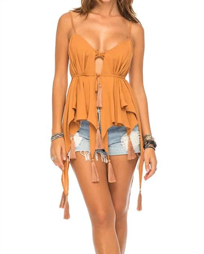 Stevie Butterfly Scarf Top