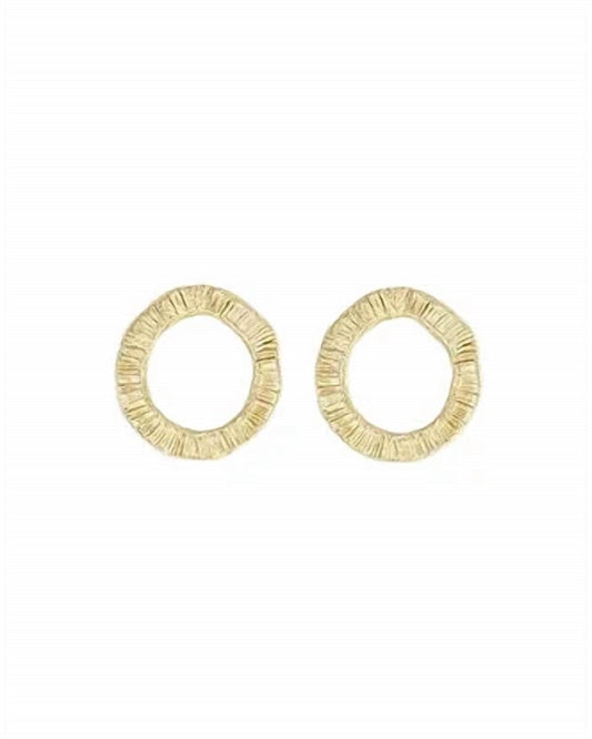 Women's Hedge Hoop Earrings