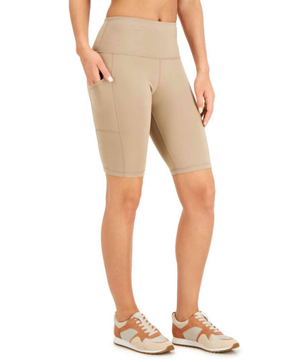 Women's High-rise Pocket Bike Shorts