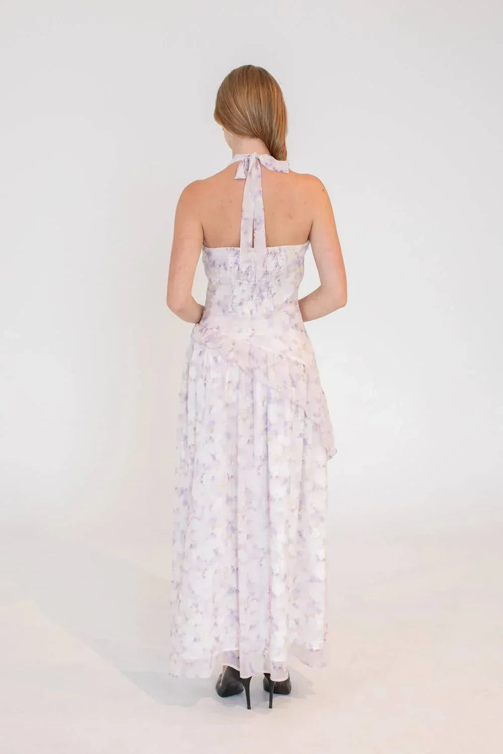 KESTAN - Lola Halter Maxi Dress - Rack Hunt