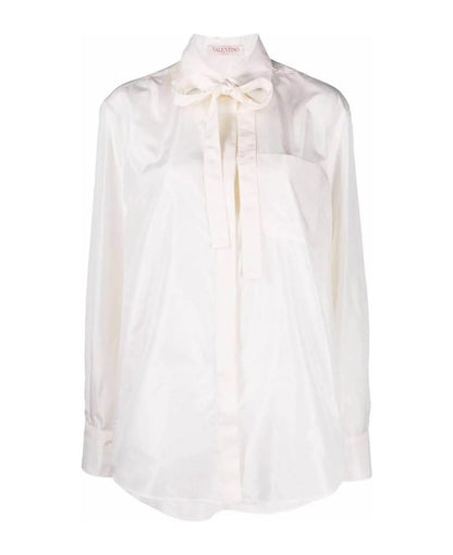 Valentino - Pussy Bow Shirt - Rack Hunt