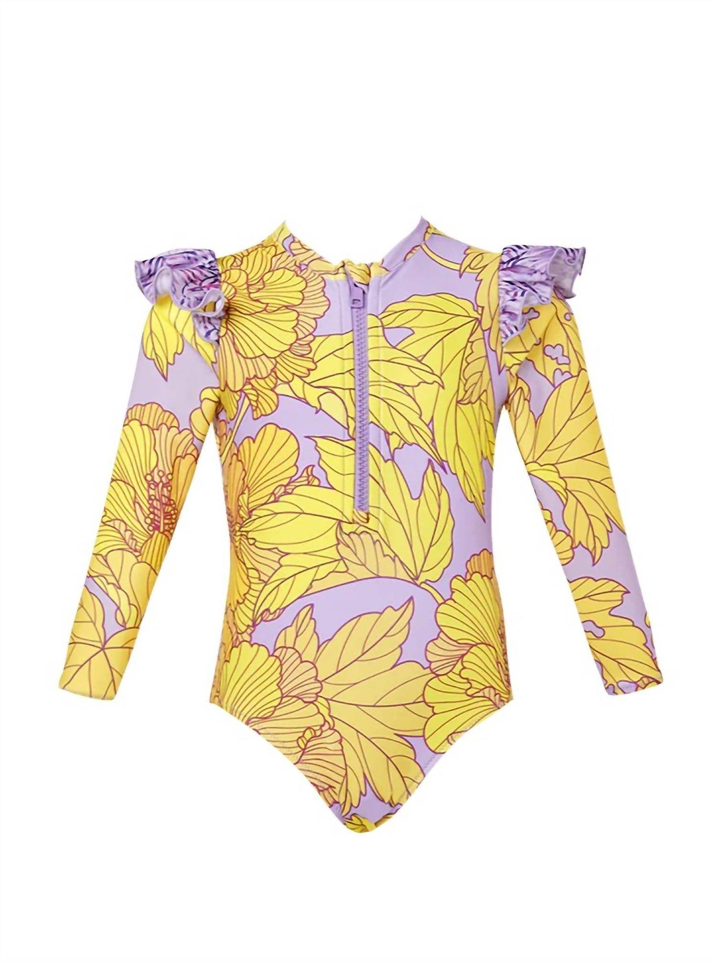 Lia Sahara - Girl's Zipper Long Sleeve One Piece - Rack Hunt -