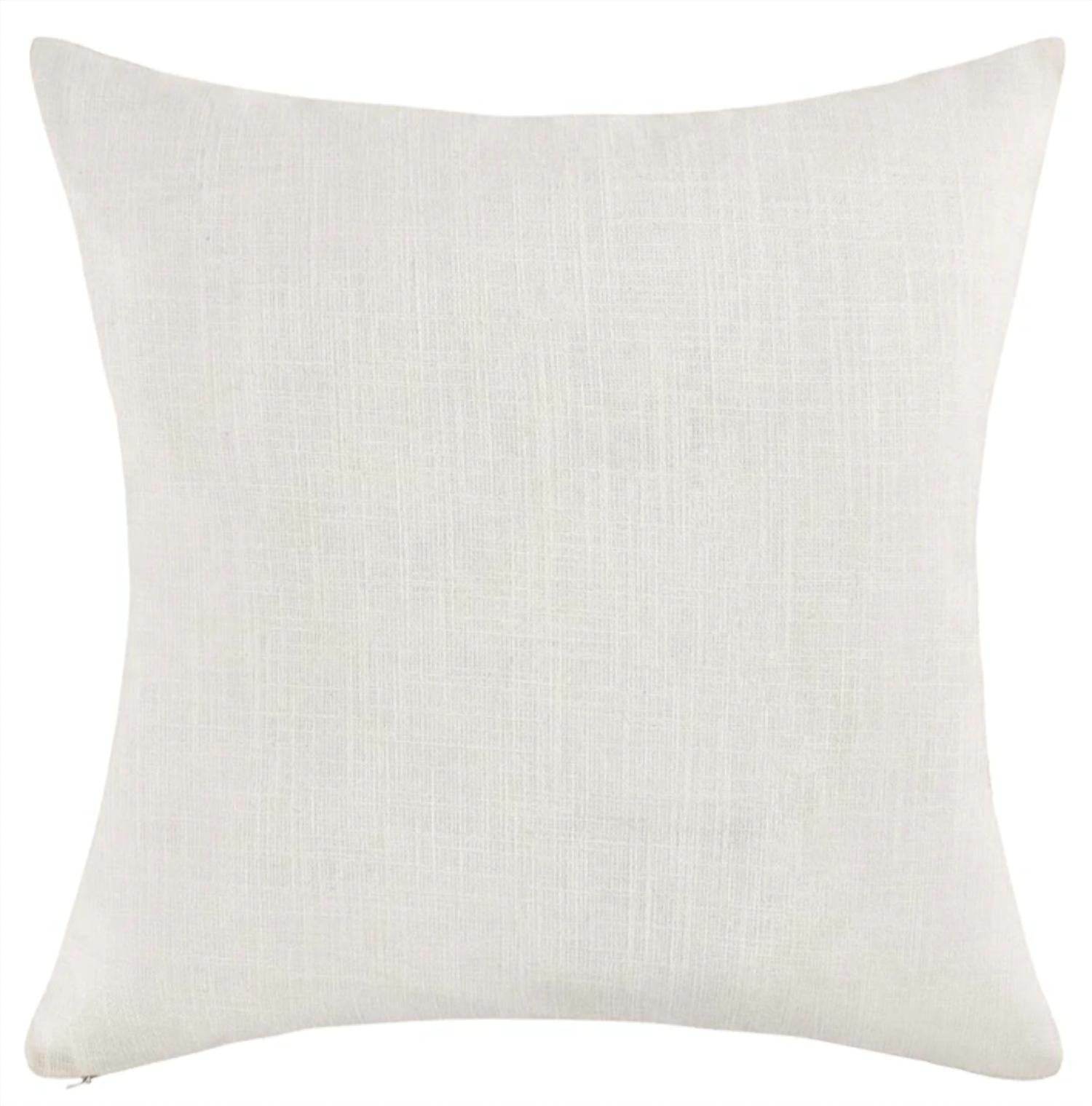 Classic Home - Linen Fabric Blend Throw Pillow - Rack Hunt -