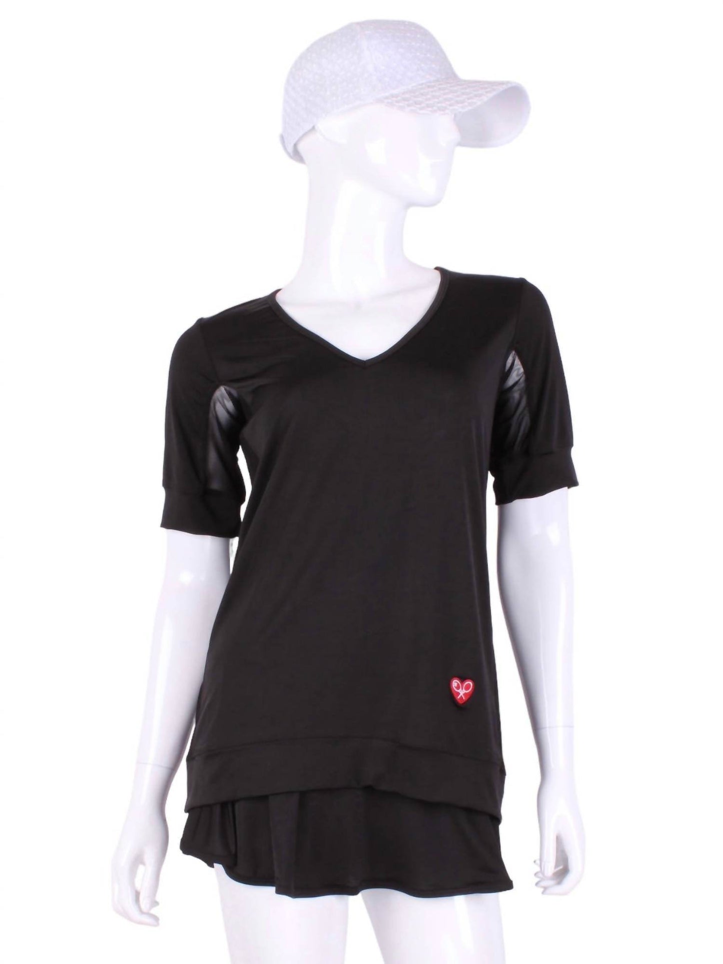 Love Love Tennis - Women's Baggy Soft Vee Tee - Rack Hunt