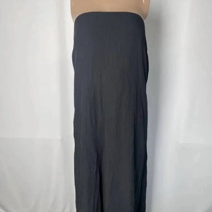 THIRD FORM - Women's Strapless Gauze Textured Maxi Dress - Rack Hunt
