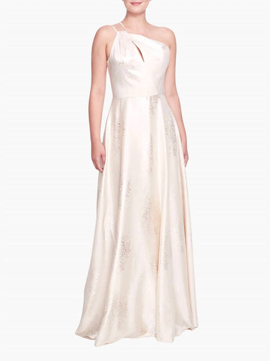 Barletta One-shoulder Maxi Gown