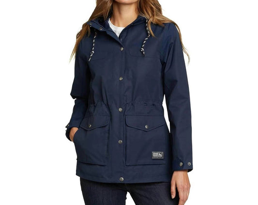 Charly Zip Up Hooded Warm Rain Jacket