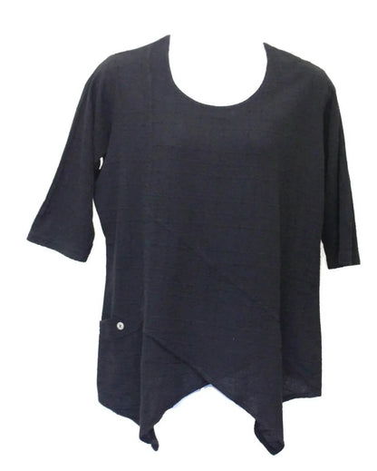 Ezze Wear - Women's Dotty Gauze Cotton Ginger Tunic - Rack Hunt