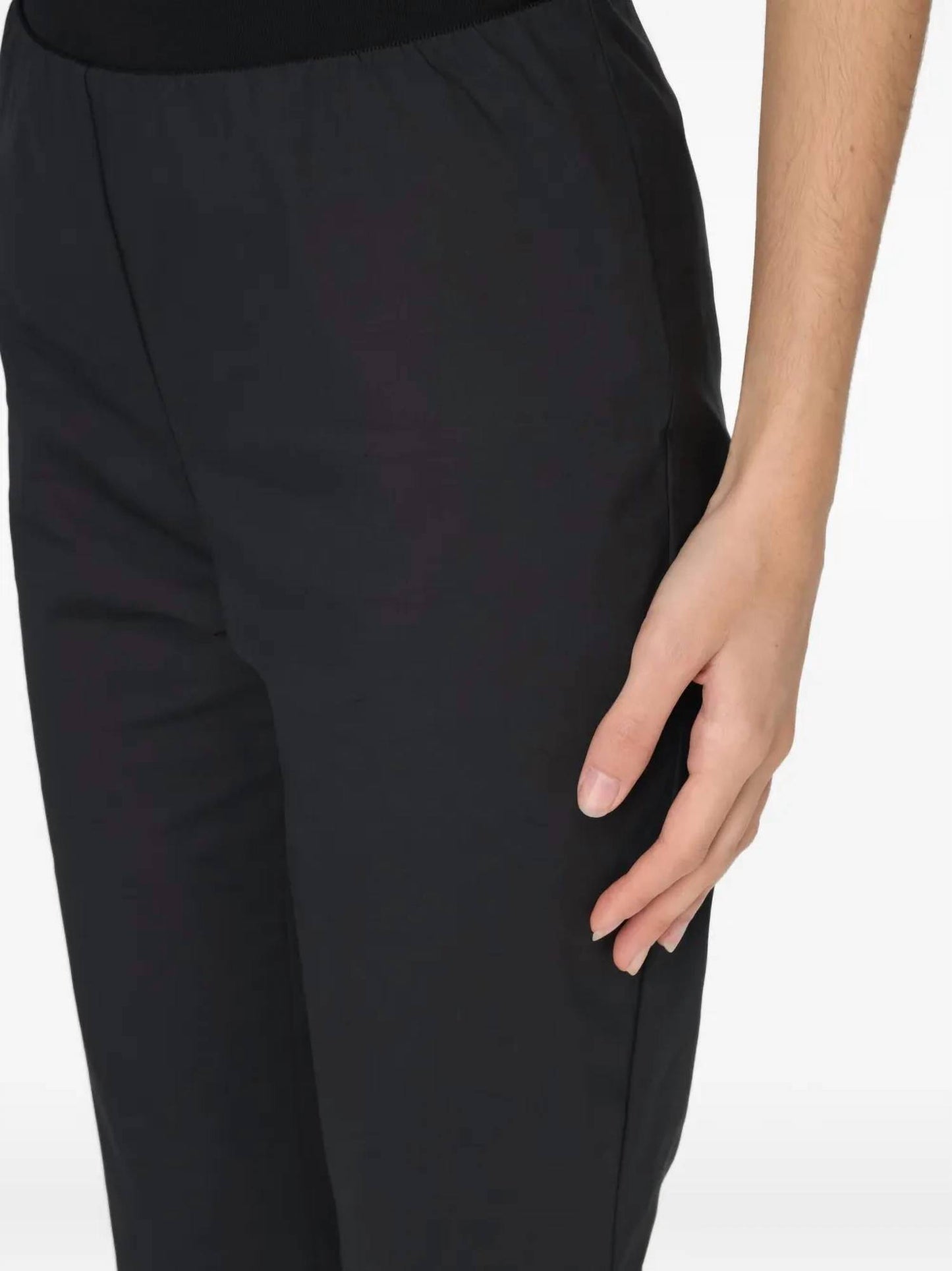 Solid Bootcut Knit Trouser