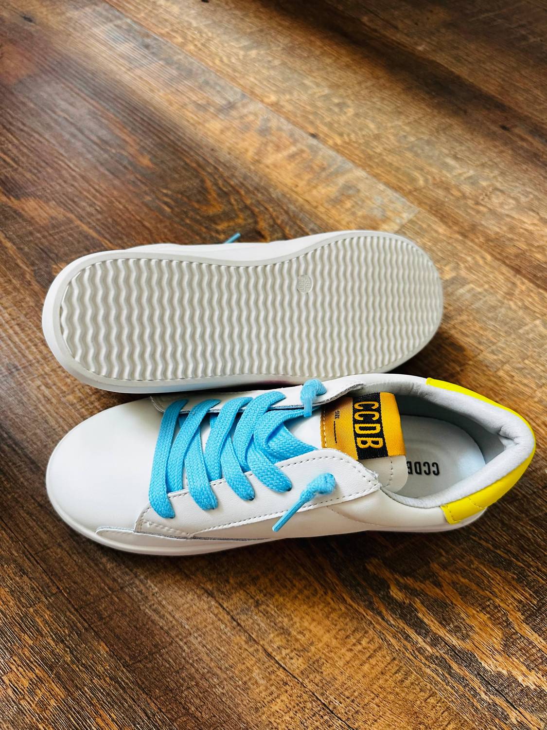 Kid's Glitter Star Sneakers