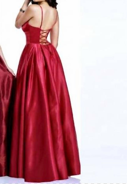Women's A-line Prom Dress
