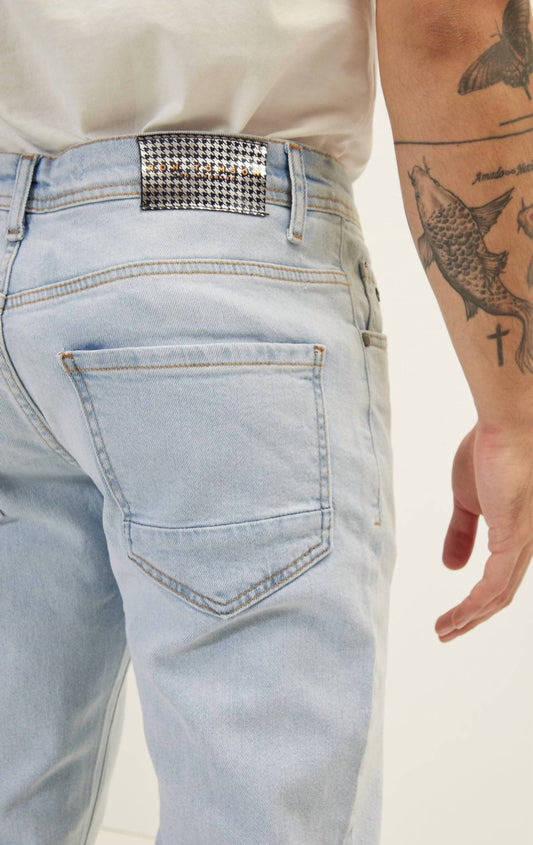 Men's Classic Fitted Denim Jeans