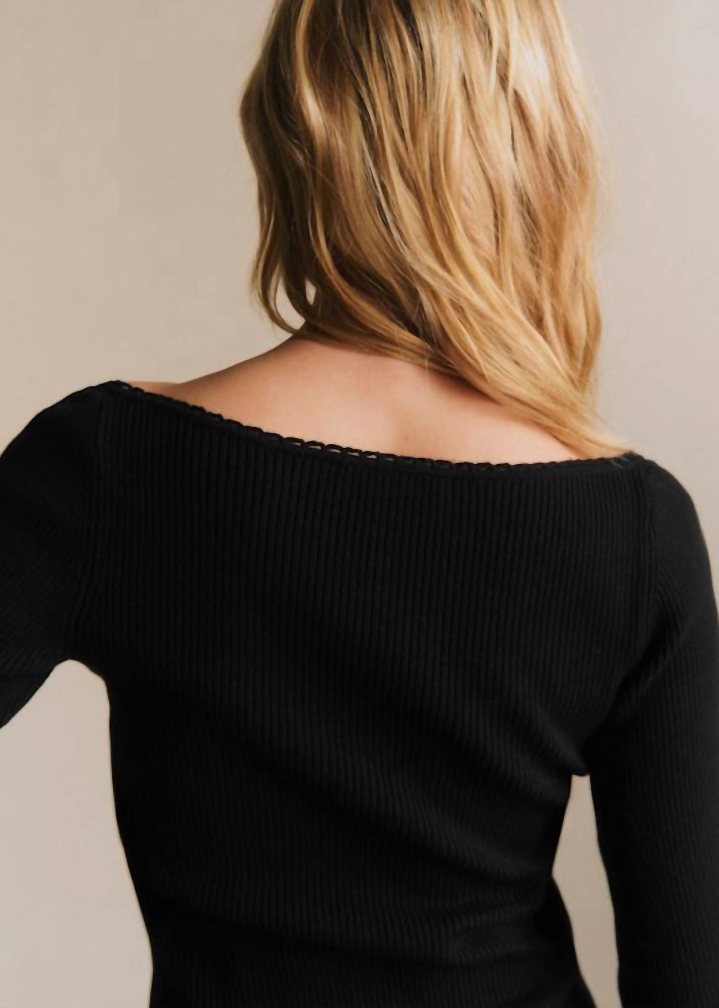 Alva V-neck Knit Long Sleeve Jumper