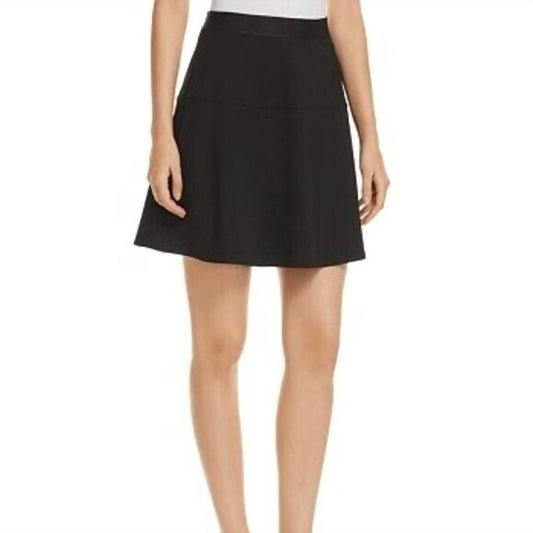 Le Gali - Women's Cornelia A Line Black Mini Skirt - Rack Hunt -