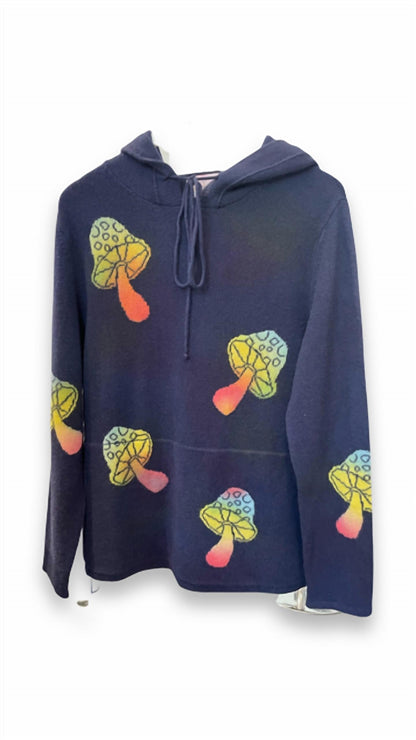Unisex Mushroom Tie Dye Hoodie