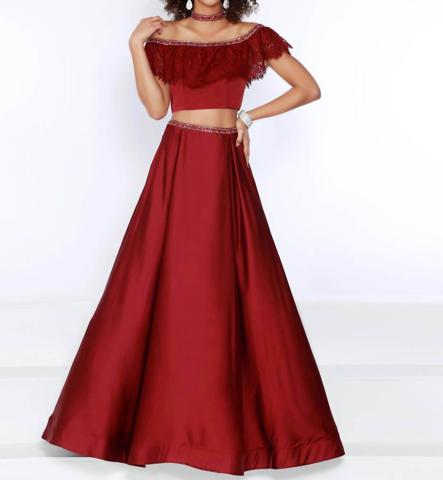 2Cute - Off The Shoulder Prom Dress - Rack Hunt -