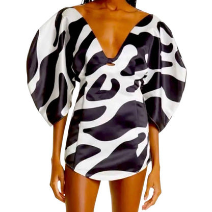 Jessica Puff Sleeve Mini Dress