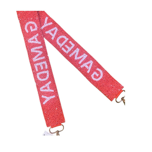 Unisex Beaded Gameday Purse Strap