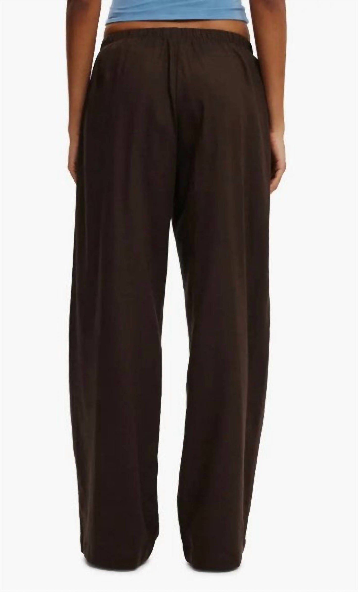 Pull-on Wide Leg Linen Pants