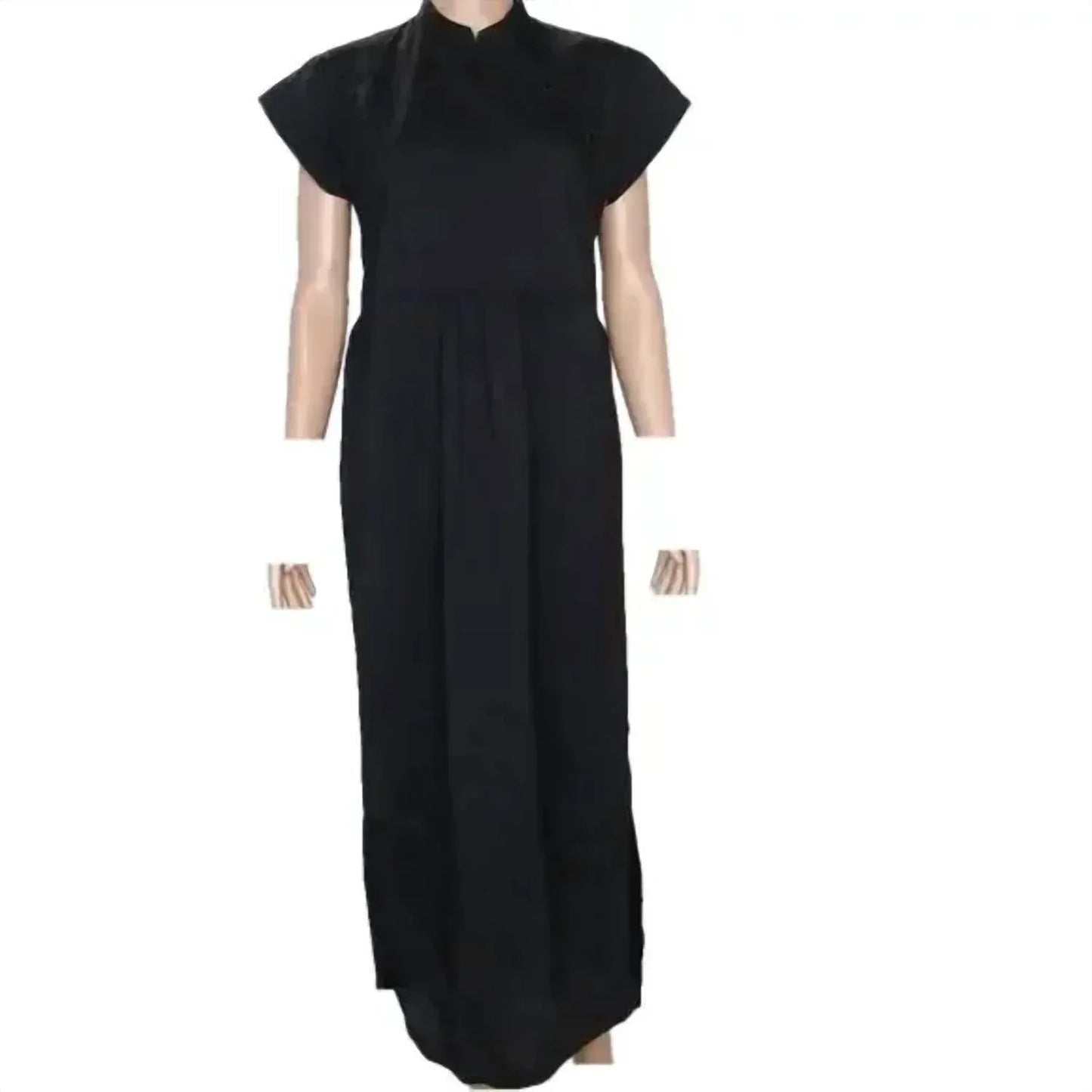 BITTE KAI RAND - Women's Asymmetric Button Short Sleeve Dress - Rack Hunt