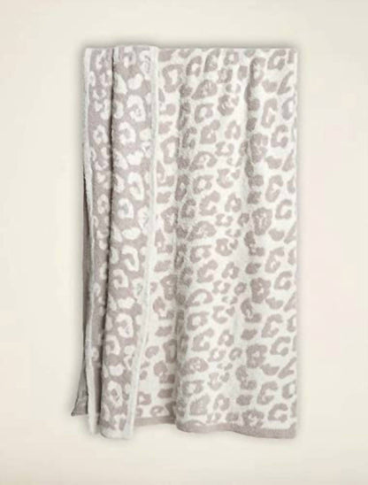 Leopard Pattern Ultra-soft Throw Blanket