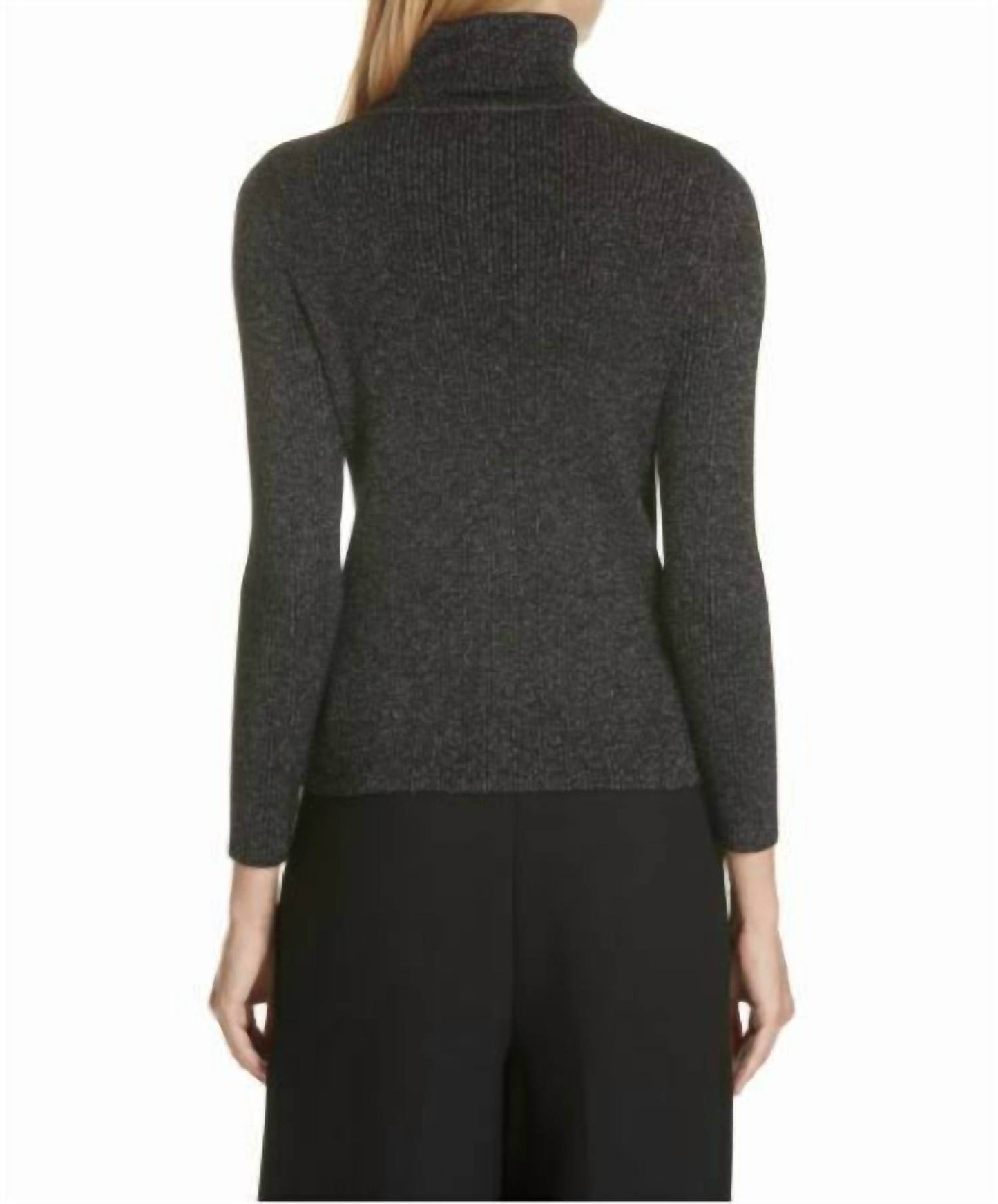 Robert Rodriguez - Lurex Rib Knit Turtleneck Sweater - Rack Hunt -