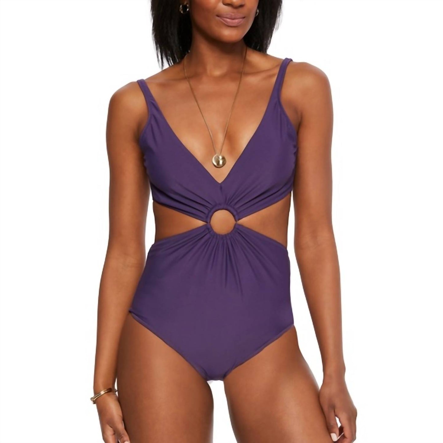 Ring Monokini One-Piece Swimsuit