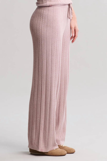 Cozychic Ultra Lite Cable Knit Ankle Pant