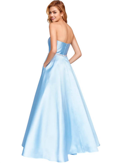 A-line Ball Gown Prom Maxi Dress
