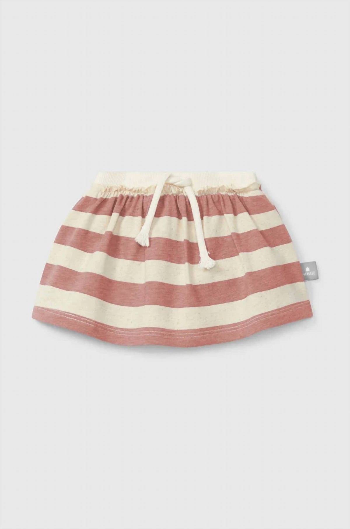 Girls Striped Baby Skirt With Diaper Cover