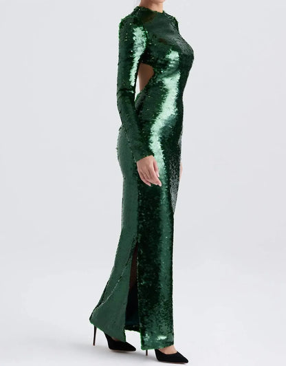 House of CB - Belle Sequin Maxi Dress - Rack Hunt