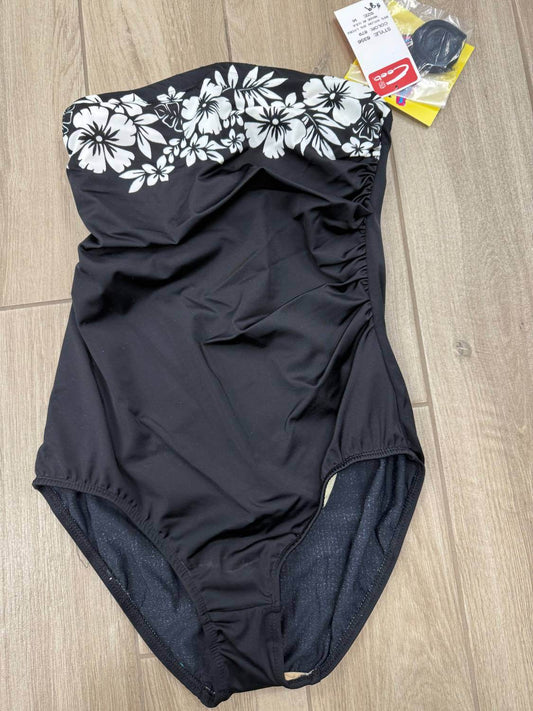 Ceeb USA - Women's Floral Print Strapless One-piece Swimsuit - Rack Hunt -