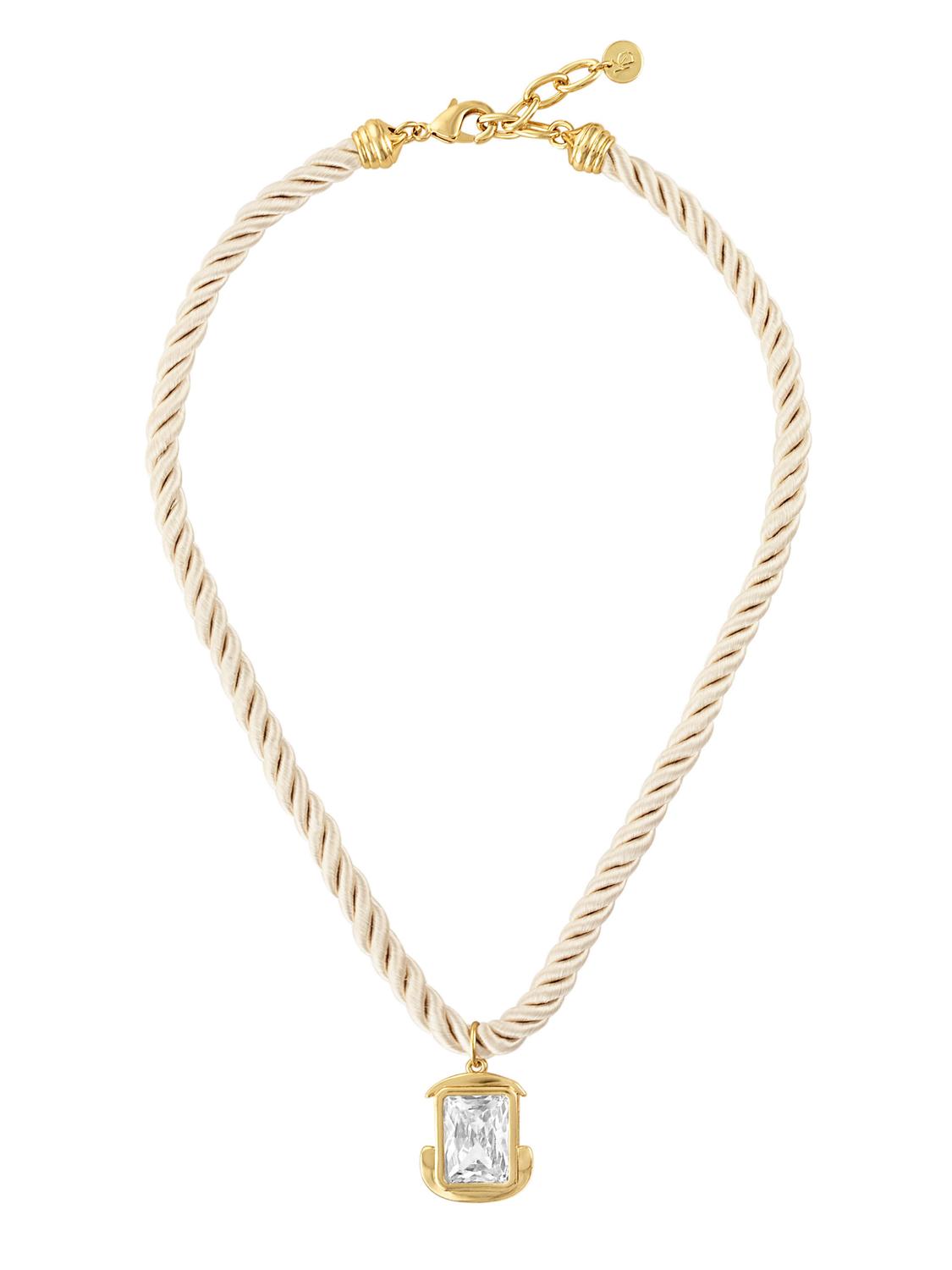 Lynette Pendant Rope Necklace