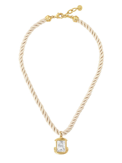 Lynette Pendant Rope Necklace