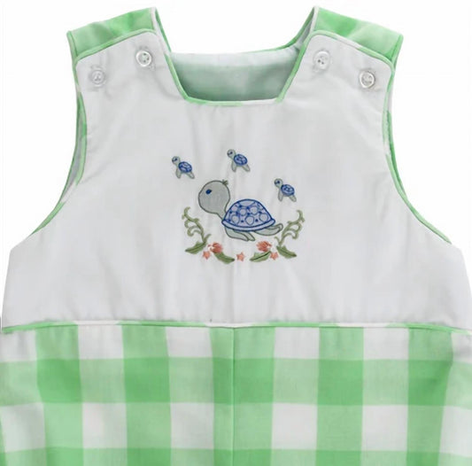 Boy's Turtle Cove Bubble Romper