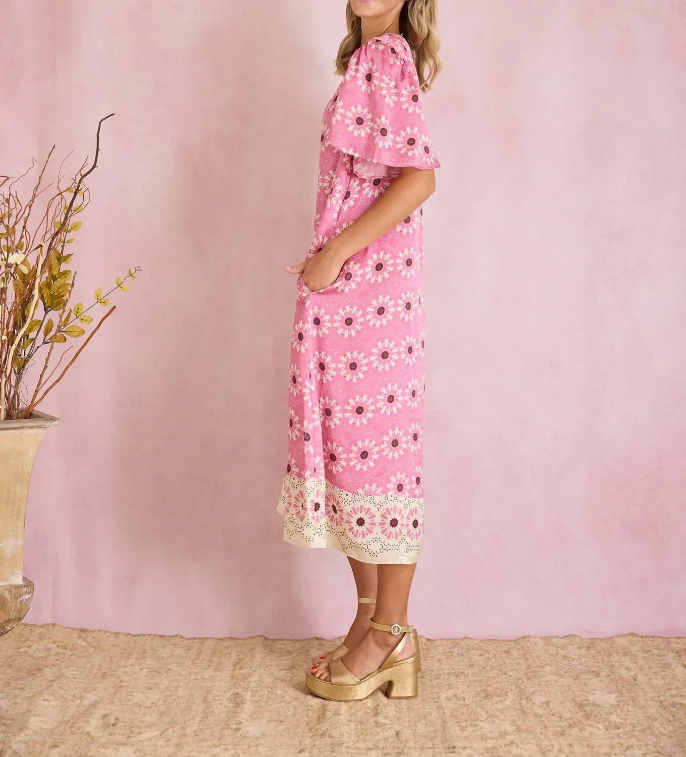 BROOKS AVENUE - Georgia Midi Dress - Rack Hunt
