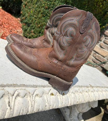 Love Vintage - Women’s Justin’s western boot - Rack Hunt