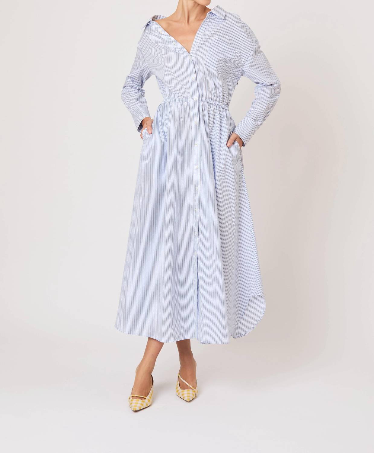 Falling Off The Shoulder Dress