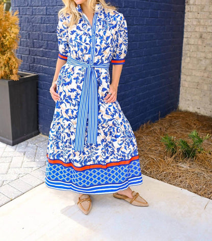 Ivy Short Sleeve Maxi Dress