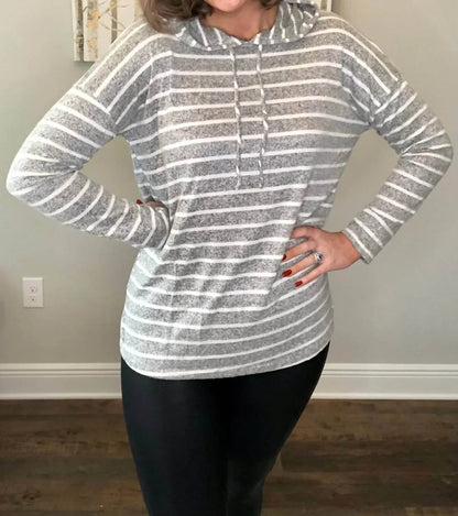 Pink Lily - Shea Striped Top - Rack Hunt