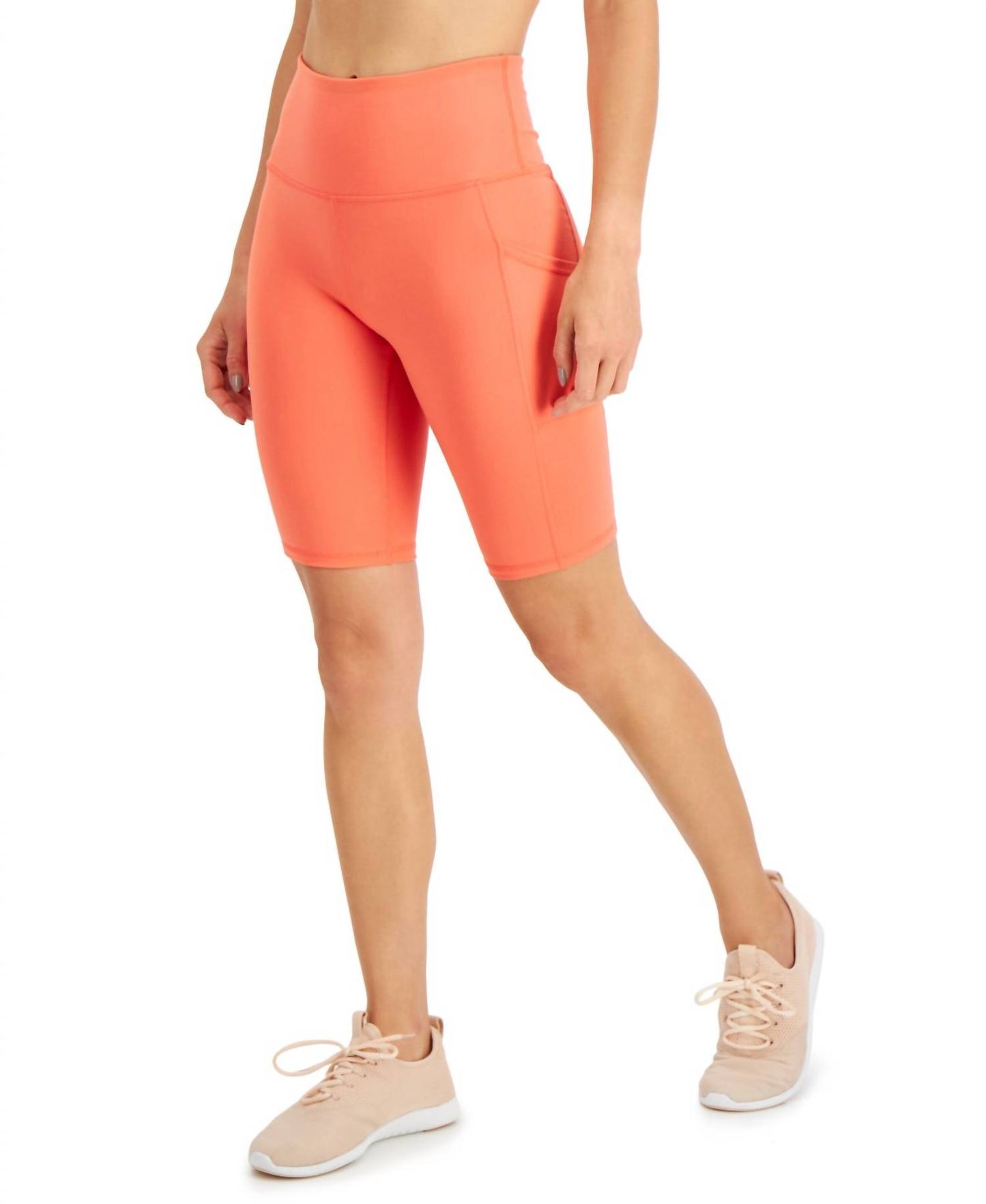 Women's High-rise Pocket Bike Shorts