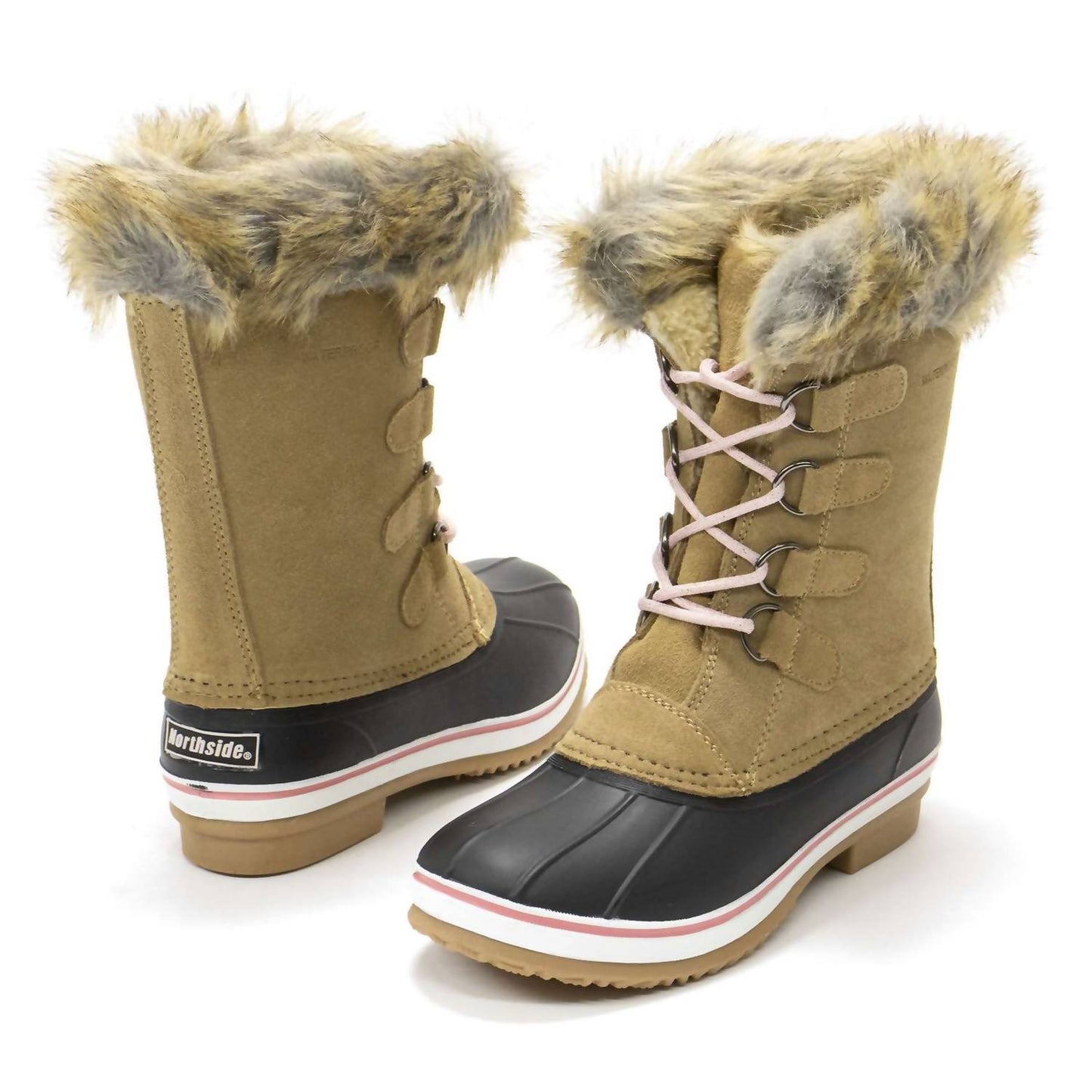 Girl's Kathmandu Mid Calf Waterproof Snow Boots
