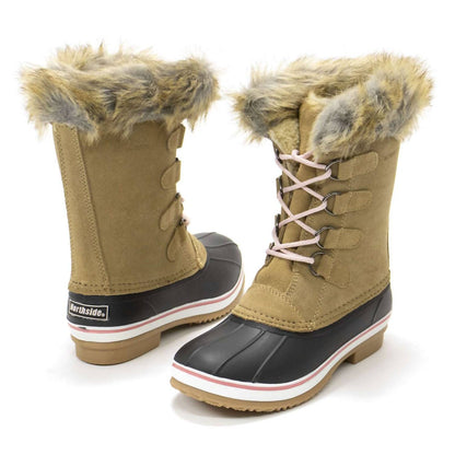 Girl's Kathmandu Mid Calf Waterproof Snow Boots