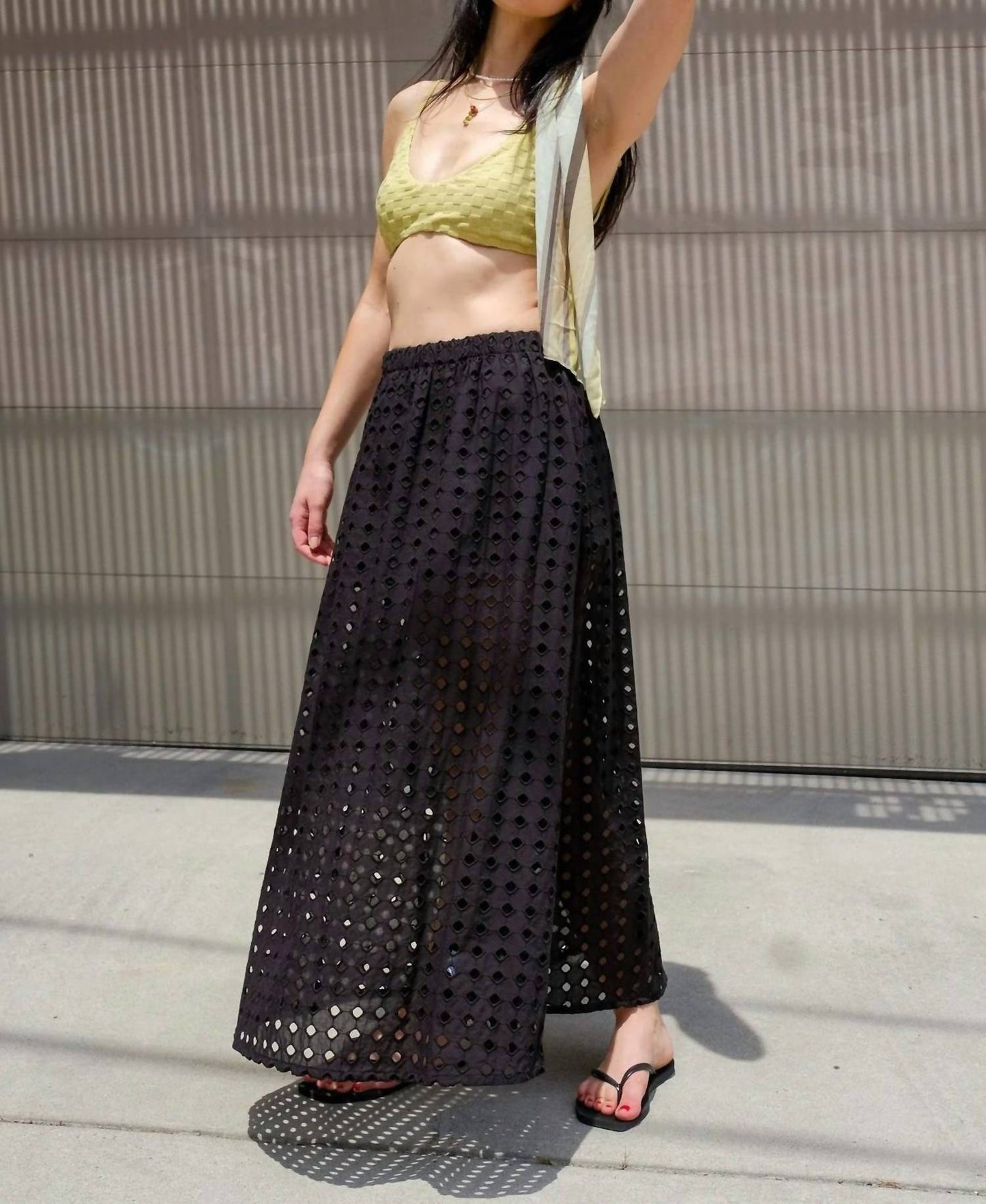 Olga Eyelet Skirt