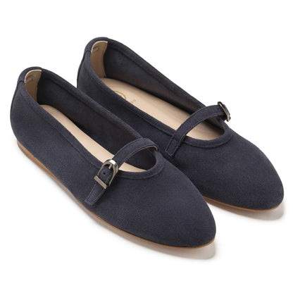 Women's Natalie Mary Jane Strap Detail Flats