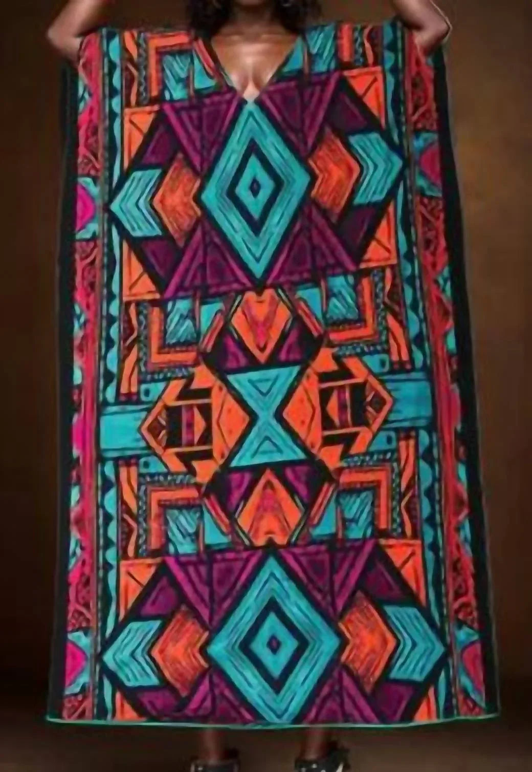 Kara Chic - Maxi Kaftan Dress - Rack Hunt